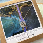 Load image into Gallery viewer, Michigan Sand Cut-out Necklace

