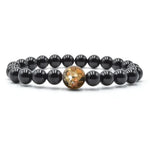 Load image into Gallery viewer, Homes Bracelet - Torch Lake-Black Agate
