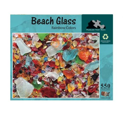Puzzle-Beach Glass Rainbow