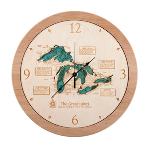17.5" Great Lakes Clock