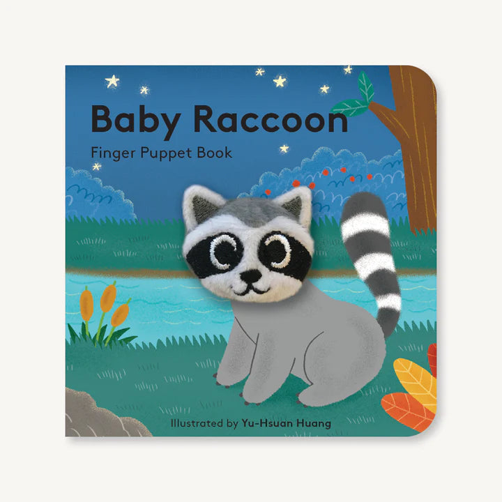 Finger Puppet Book-Baby Raccoon