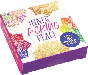 Inner F*cking Peace Cards