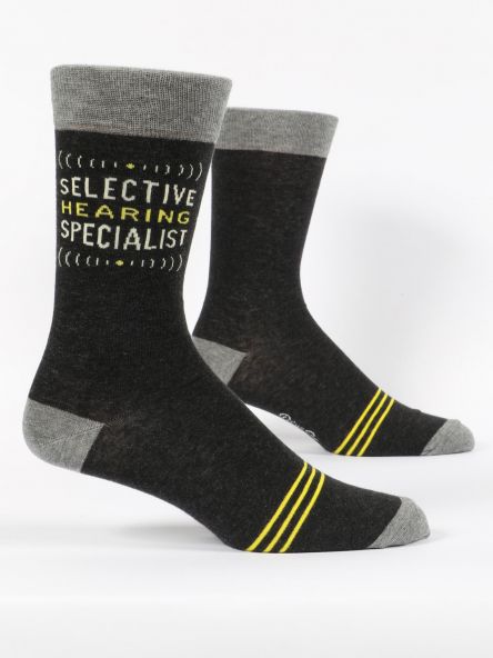 Men's Socks - Selective Hearing Specialist