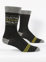 Load image into Gallery viewer, Men&#39;s Socks - Selective Hearing Specialist
