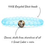 Load image into Gallery viewer, Homes Bracelet - Great Lakes - Turquoise Bay
