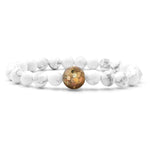 Load image into Gallery viewer, Homes Bracelet - Torch Lake White Howlite
